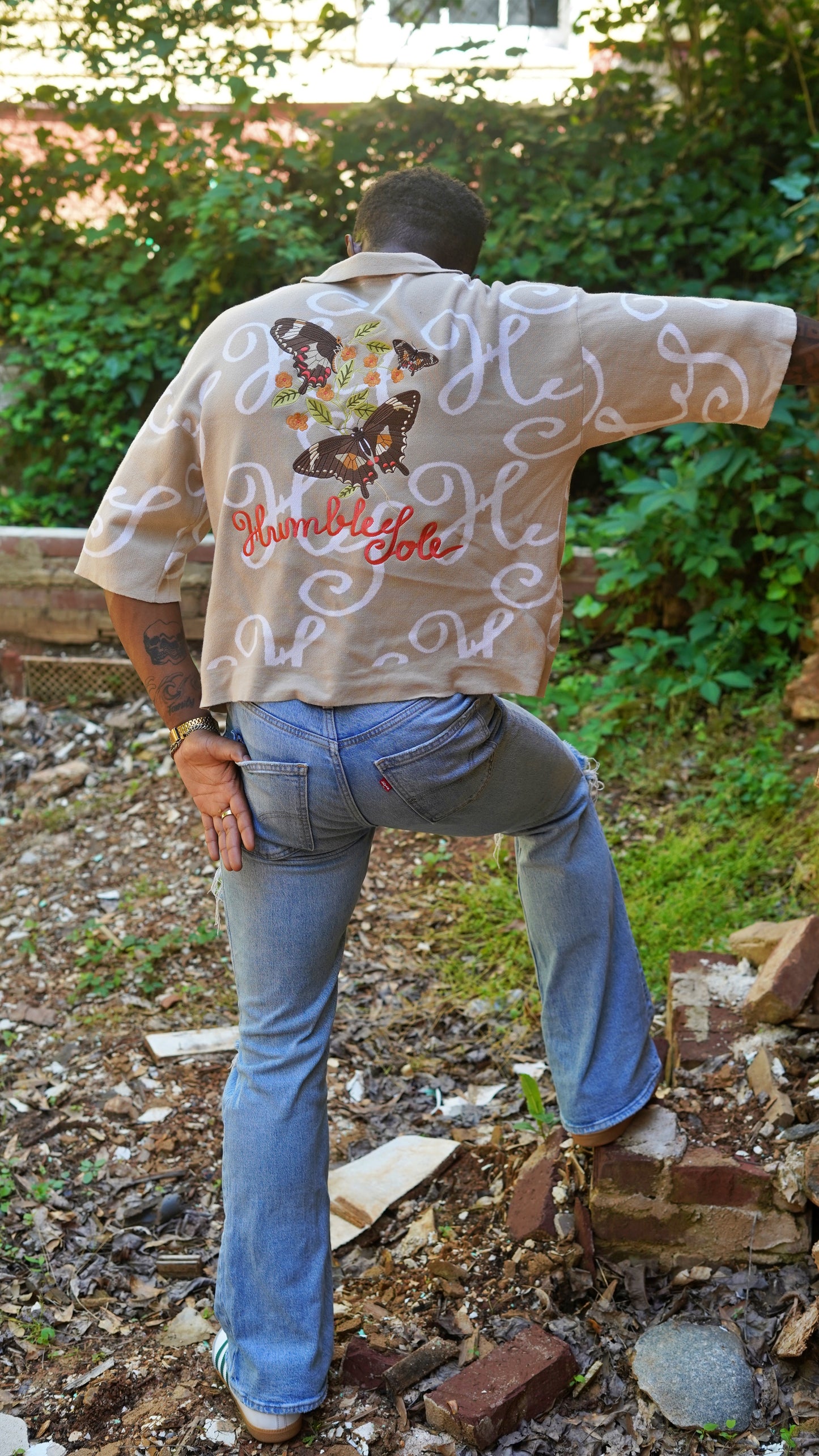 Luxe Letter Knit