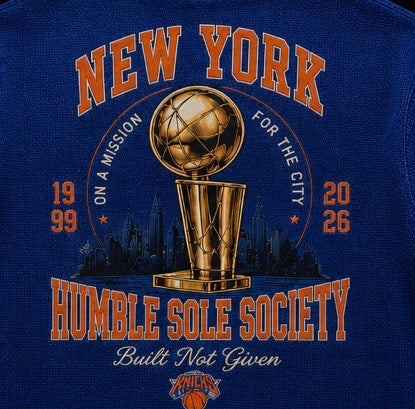 Knicks knit “Built not Given”