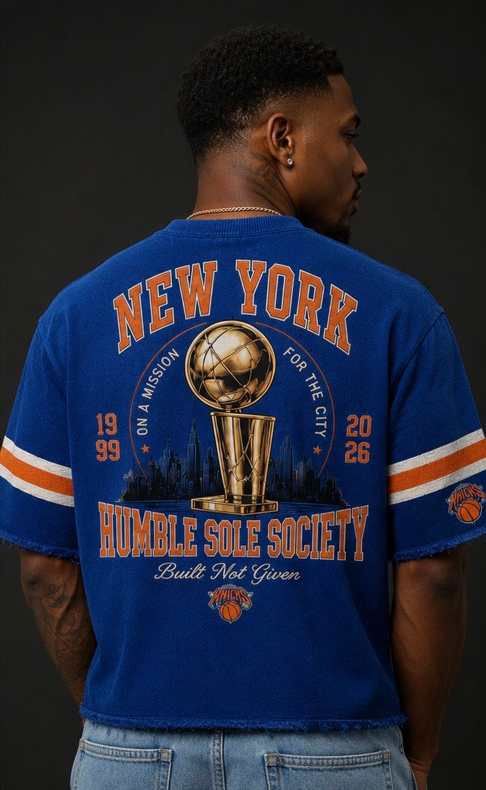 Knicks knit “Built not Given”
