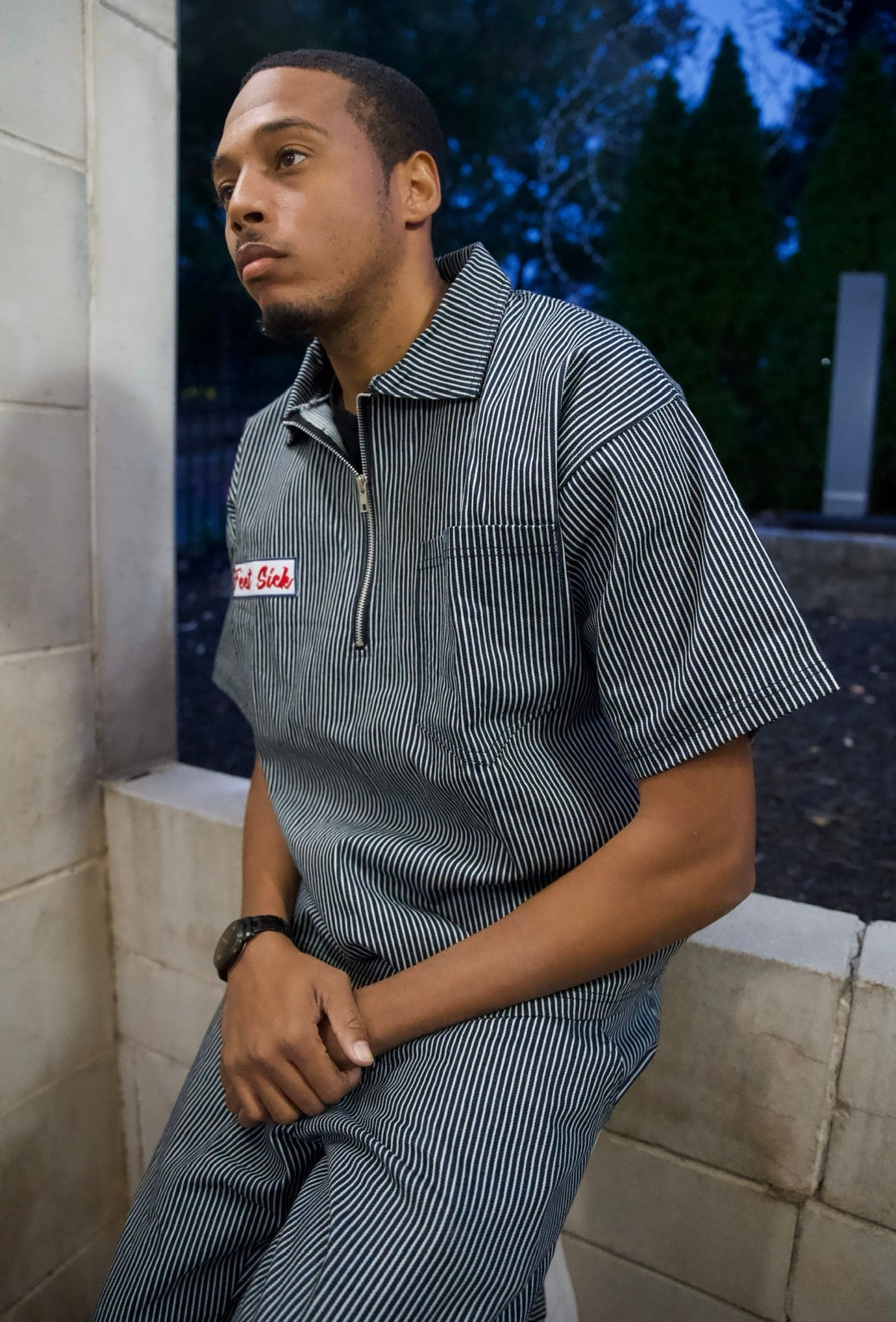 Denim Blueprint Shirt